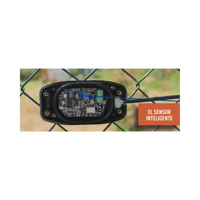Sensor Inteligente Universal / Anti-trepa de intrusos / Para muros, mallas ciclonicas, rejas, paredes, andamios, vidrio, cristales, etc / Sin falsas alarmas /Protección de 5 metros de diámetro / Integración con cualquier panel de alar - Kompletum
