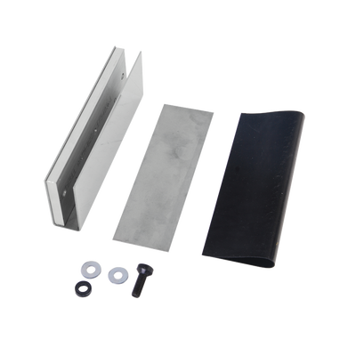 Montaje en "U" para Puertas de Vidrio /1/2" de Grosor/  Uso con chapas de 600 y 750 lbs / Ajuste por Opresores RCI - DORMAKABA