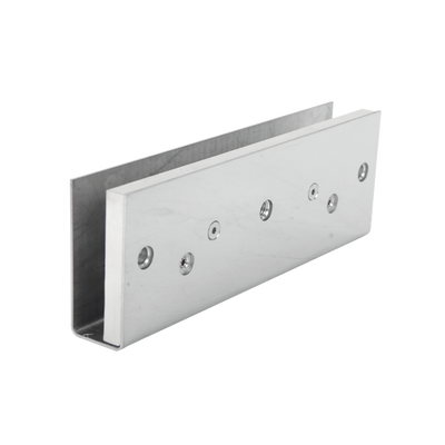 Montaje"U" para Puertas de Vidrio/ 1/2" de Grosor/Uso en chapa magnética de 600 y 1200 lbs/ Ajuste por Opresores RCI - DORMAKABA