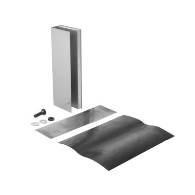 Montaje "U" para Puertas de Vidrio/ 3/4" de Grosor/ Para Chapas Magnéticas de 1200 lbs./ Ajuste por Opresores RCI - DORMAKABA