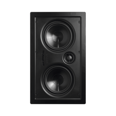 altavoces de montaje en la pared | woofers dobles de 5in | tweeter de 1in | 100W | 8ohms - Kompletum