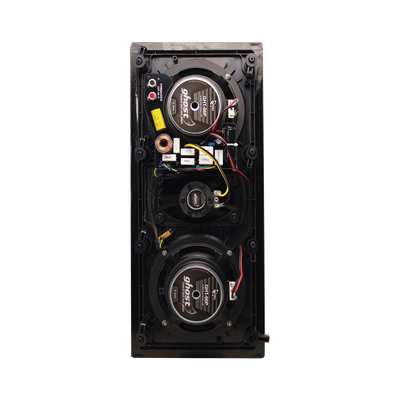 Altavoz LCR de pared | woofers dobles de 6.5'' | tweeter de seda suave de 1 | 125W | 8Ω - Kompletum