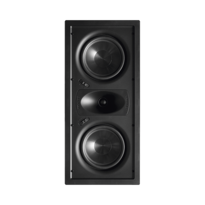 Altavoz LCR de pared | woofers dobles de 6.5'' | tweeter de seda suave de 1 | 125W | 8Ω - Kompletum