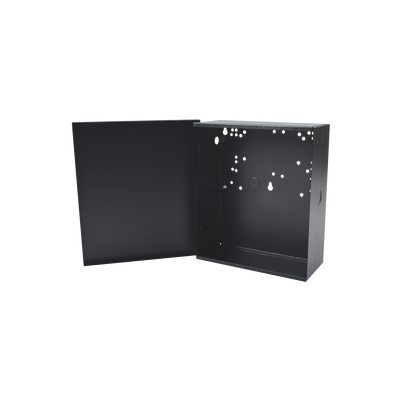 Gabinete para Fuente Línea PRO y SYSRMTXT, con preparación para instalar panel SP400 o serie runner. EPCOM INDUSTRIAL