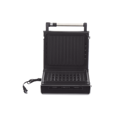 PARRILLA ELÉCTRICA DE HUMO, ACERO INOXIDABLE. - Kompletum