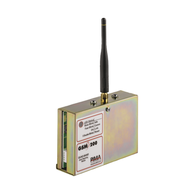 Comunicador GSM/GPRS para paneles PIMA. Permite envío de SMS, Llamadas o Datos. Compatible con la central SENTRY de PIMA PIMA