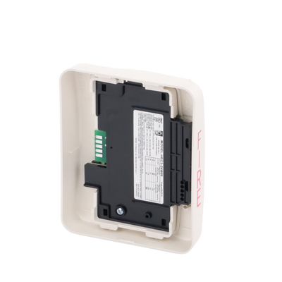 Sirena Estrobo, 24 Vcd, Multi-Candela 15 hasta 110 cd, Montaje En Pared, Color Blanco, Serie HEC3 (0500-06030) - Kompletum