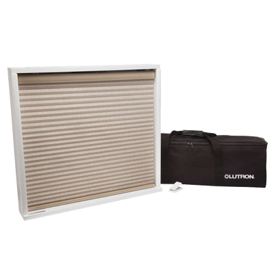 Demo de persiana Lutron / portátil, ideal para realizar presentaciones con sus clientes. - Kompletum