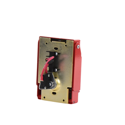 Estación De Jalón Convencional De Doble Acción, Color Rojo, Texto En Español (0600-01230) Incluye varilla de vidrio HOCHIKI