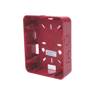 Caja Trasera Resistente a la Intemperie, Roja (para usar con la serie de estrobos HE) (0500-06360) De Hochiki - Kompletum