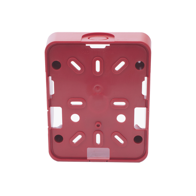 Caja Trasera Resistente a la Intemperie, Roja (para usar con la serie de estrobos HE) (0500-06360) De Hochiki - Kompletum