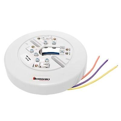 Base Para Detector Convencional Con Relevador, 6 ", 4 Hilos, 24 Vcd (0300-02030) HOCHIKI