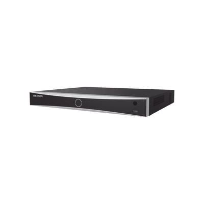 NVR 32 Megapixel (8K) / Reconocimiento Facial (Base de Datos) / 8 Canales IP / 2 Bahías de Disco Duro / HDMI en 8K / ACUSENSE / Soporta POS / AcuSearch - Kompletum