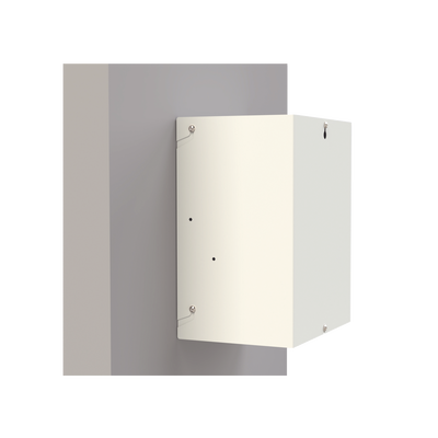 Gabinete para Resguardo de Sirena de 30 W (SF581A o SF581L No incluida). Sin Placa para tamper. - Kompletum