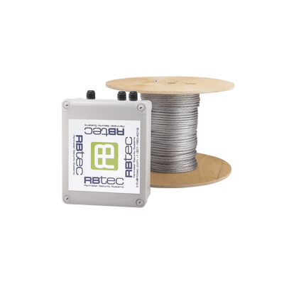 Kit de Cable Sensor Perimetral IRONCLAD para Cercas Ciclónicas / 152 METROS / 1 ZONA / Sin Falsas Alarmas por Viento / TODO Incluido - Kompletum