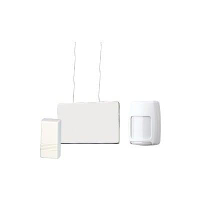 Kit de Receptor y Sensores inalámbricos magnético y de Movimiento / Batería de Larga Duración 3-5 años - Kompletum