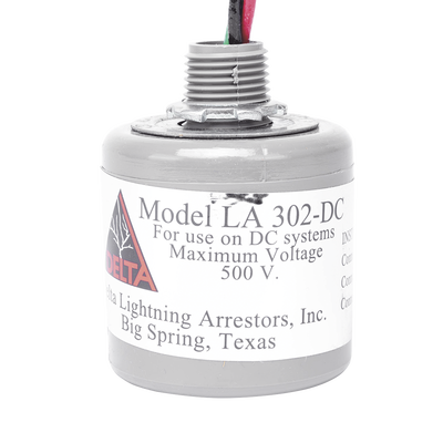 Protector de Descargas Atmosféricas, Diseñado Para Sistemas Fotovoltaicos, Uso en Corriente Directa, 0-500 Vcc DELTA
