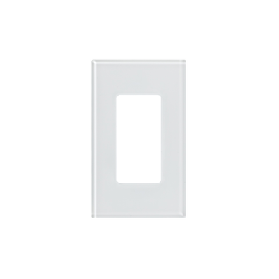 Tapa de cristal para apagador o atenuador, 1 espacio. - Kompletum