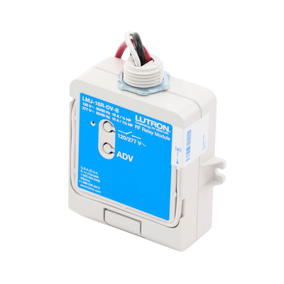 (RadioRA2) Relay control de iluminación, carga 16A, 120/277V, compatible con RadioRA2, RA2Select y RR3. - Kompletum