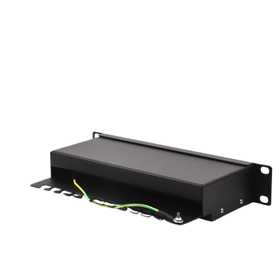 Panel de parcheo de impacto (110) Blindado (STP) de 12 puertos Cat5e, 10in - Kompletum