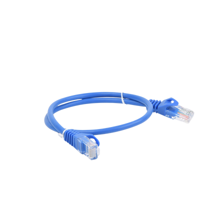 Cable de parcheo UTP Cat5e - 0.5 m - azul - Kompletum