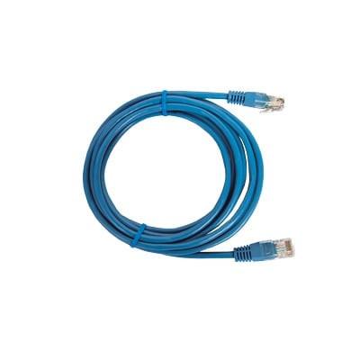 Cable de parcheo UTP Cat6 - 0.5 m - azul - Kompletum