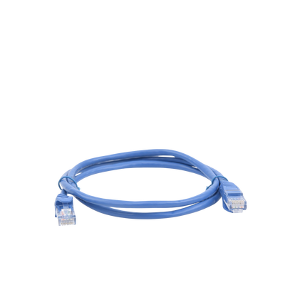 Cable de parcheo UTP Cat5e - 1 m - azul - Kompletum