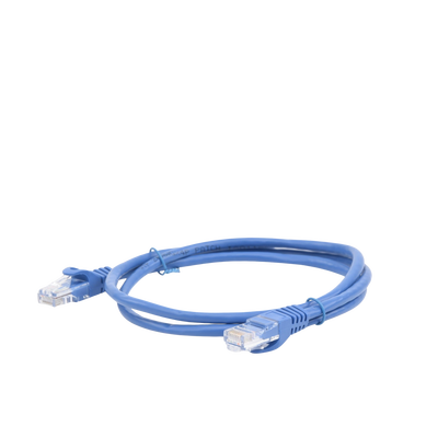 Cable de parcheo UTP Cat5e - 1 m - azul - Kompletum
