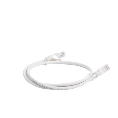 Cable de parcheo UTP Cat5e - 1 m - blanco - Kompletum