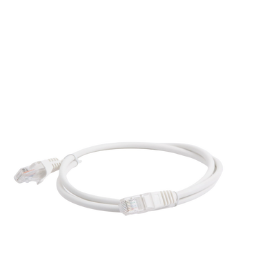 Cable de parcheo UTP Cat5e - 1 m - blanco - Kompletum