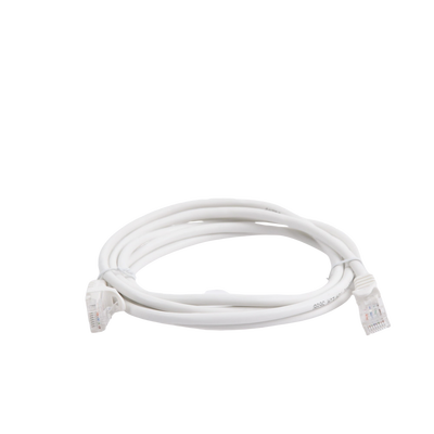 Cable de parcheo UTP Cat5e - 2m. - Blanco - Kompletum