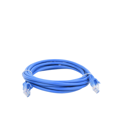 Cable de parcheo UTP Cat5e - 3 m - azul - Kompletum
