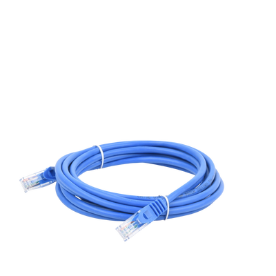 Cable de parcheo UTP Cat5e - 3 m - azul - Kompletum