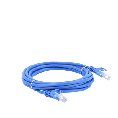 Cable de parcheo UTP Cat5e - 3 m - azul - Kompletum