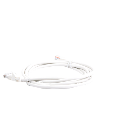Cable de Parcheo UTP Cat5e - 3 m - Blanco - Kompletum