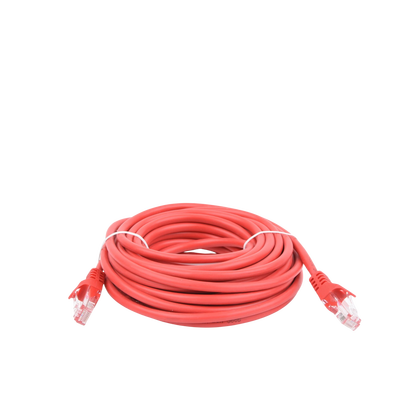 Cable de Parcheo UTP Cat5e - 7.0m. - Rojo - Kompletum