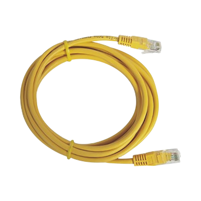 Cable de Parcheo UTP Cat5e - 7.0m. - Amarillo - Kompletum