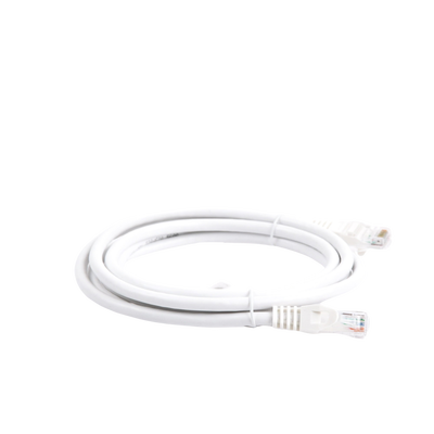 Cable de parcheo UTP Cat6 - 2 m - blanco - Kompletum