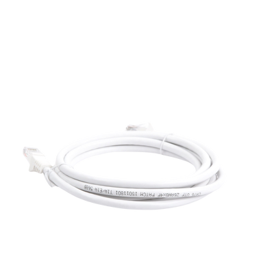 Cable de parcheo UTP Cat6 - 2 m - blanco - Kompletum