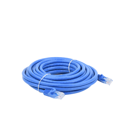Cable de parcheo UTP Cat6 - 7 m - azul - Kompletum