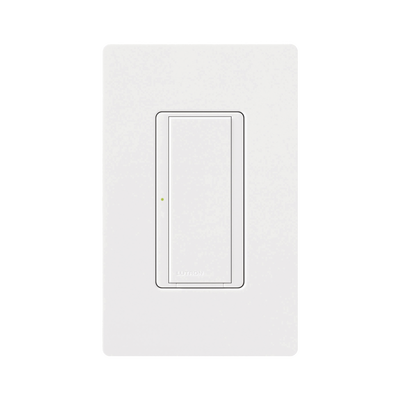 Maestro Switch, multilocacion / un solo polo, 120V, 8A color blanco - Kompletum