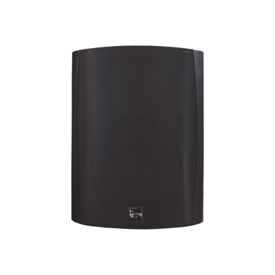 Altavoz de 2 vías | exteriores | 70V / 100V | woofer de 6.5 in | negro - Kompletum