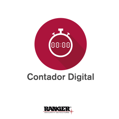 Contador Digital Para Arcos Ranger INTELLISCAN Solo Para Equipos Bajo Pedido / No Compatible con Arcos ya Instalados o Fabricados RANGER SECURITY DETECTORS