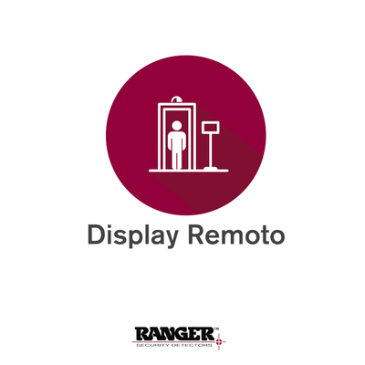 Opción de Display Remoto Para Arcos INTELLISCAN / Solo Para Equipos Bajo Pedido / No Compatible con Arcos ya Instalados o Fabricados RANGER SECURITY DETECTORS