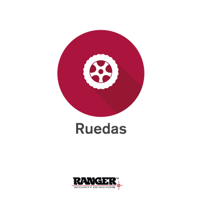 Opción de Ruedas Para los Arcos Intelliscan de RANGER / Solo Para Equipos Bajo Pedido / No Compatible con Arcos ya Instalados o Fabricados RANGER SECURITY DETECTORS