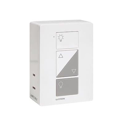 (Caseta Wireless) Adaptador inteligente para tomacorriente, seleccione 1 de las 3 funciones, atenuador, apagador ó repetidor señal inalámbrica Lutron. 100W LED / 300W INC/HAL - Kompletum