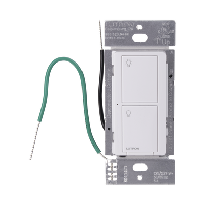 (Caseta Wireless) Interruptor Inteligente On/Off, No requiere cable neutro. 5A /120-277V - Kompletum