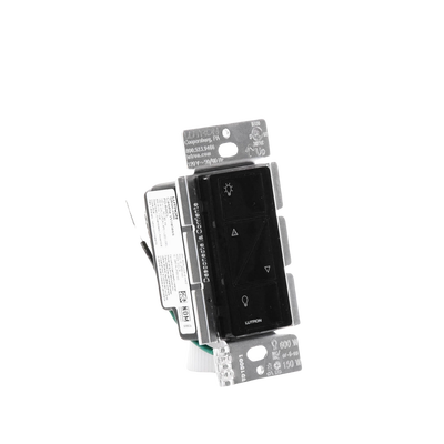 (Caseta Wireless) Atenuador de pared. Aumenta/Disminuye Intensidad de Iluminación. No requiere cable neutro. 150W LED / 600W INC/HAL - Kompletum