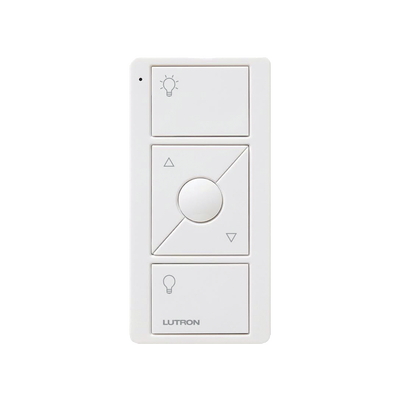 Control remoto PICO 3 botones encender/apagar, atenuador (dimmer) y botón favorito, complemente con un atenuador Caseta, RA2, RadioRa2. - Kompletum