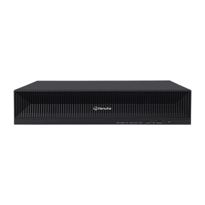 NVR 32 Megapixel (8K) / 32 Canales IP / Soporta 8 Discos Duros / H.265 & Wisestream / Wisenet P2P / ONVIF / Compatible con Cámaras IA / Salida HDMI en 4K - Kompletum